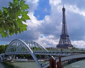 A picture of the Eiffel Tower